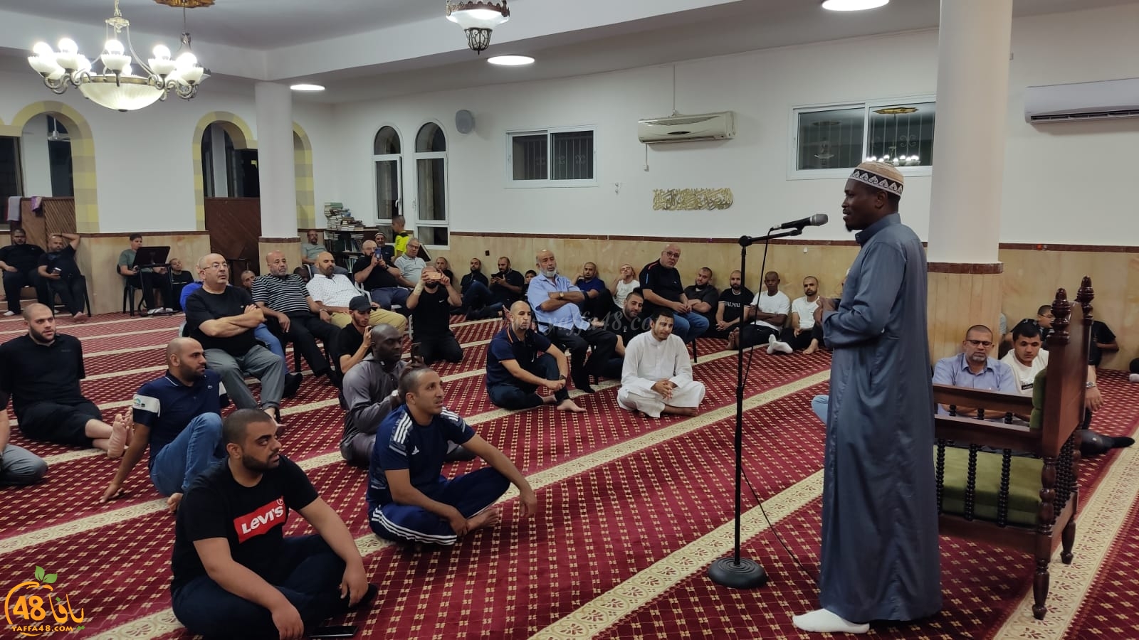 يافا: الشيخ أبو بكر عثمان يحل ضيفاً على مجالس النور في مسجد العجمي